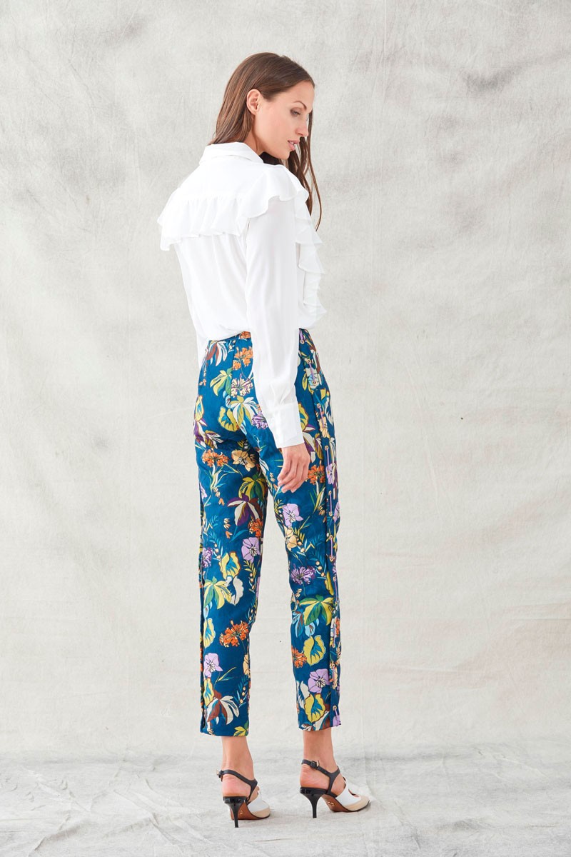 blusa blanca manga larga para eventos fiestas invitadas bodas shopping