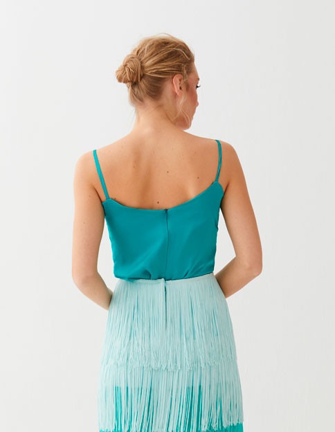 tops aguamarina para invitadas de bodas comuniones bautizos graduaciones fiestas de apparentia