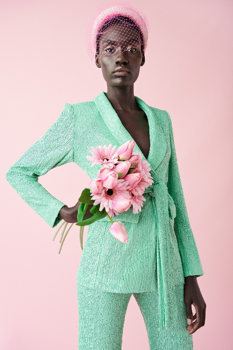 comprar online traje de lentejuelas aguamarina para invitadas boda comunion fiesta 2020